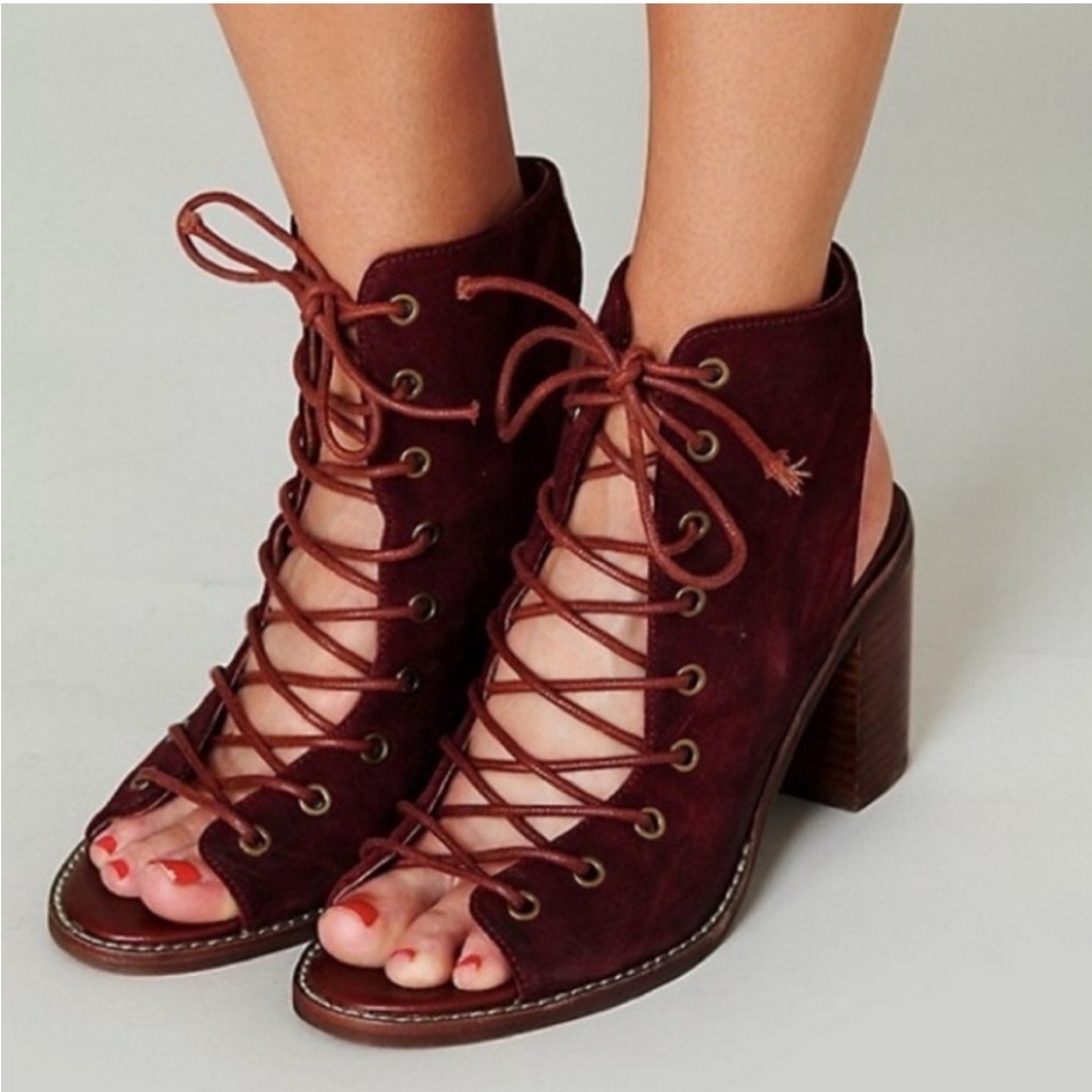 Jeffrey Campbell X Free People Gladiator heels